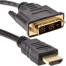 TeknoKapsül 18+1 DVI HDMI Kablo Kısa HDMI DVI Kablo Uydu Için DVI 18+1 HDMI Kablo 20 cm