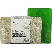 TeknoKapsül El Yapimi Doğal Kabak Li̇fli̇ Aloevera Sabunu