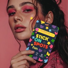 TeknoKapsül Stick On Spots Sos Band Fun Pimple Patch Hidrokolloid Sivilce Akne Bandı 20 Adet (3 Paketi)