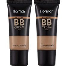TeknoKapsül Yağlı & Karma Ciltlere Özel Parlama Önlemeye SPF25 Mat Bitişli Bb Krem (2 Paketi)