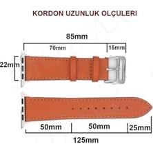 TeknoKapsül - Gt 6/5/4/3/2 46MM Se Kordon Deri Kordon 22MM
