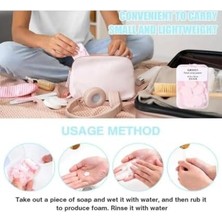 TeknoKapsül Mini Pratik Taşınabilir Çeşitli Kokulu Sihirli Sabun 4X100 Adet Mini Cep Sabunu