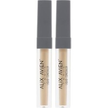 TeknoKapsül Aydınlık Görünüm Sağlayan Yoğun Likit Göz Altı Kapatıcısı - Concealer 108 Butter (2 Paketi)