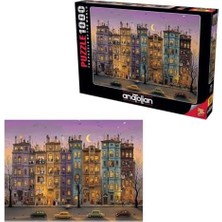TeknoKapsül Puzzle - Gece PARTISI,1000 Parça Puzzle, #1205
