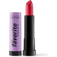 TeknoKapsül Callista Lips Favorite Longwearing Lipstick Kalıcı Ruj 305 Happy Mantra, Pembe
