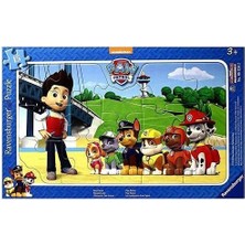 TeknoKapsül 15 Parça Küçük Çerçeveli Paw Patrol Puzzle -061242