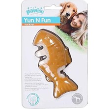 TeknoKapsül Pawise Yum N Fun Balık Aromalı Çiğneme Oyuncağı 12,5 cm