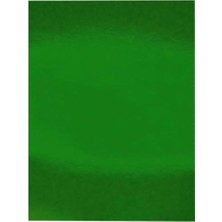 TeknoKapsül Aynalı Metalik Fon Kartonu Yeşil 50X70CM 5 Adet (Tek Renk) 199638281004