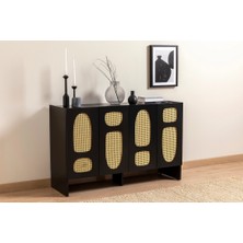 Showdeko Simona Rattan Konsol G120XY80XD40CM