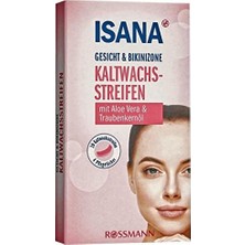 TeknoKapsül Isana Yüz Bikini Bölgesine Uygun Soğuk Ağda Bandı 20 Adet