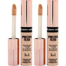 TeknoKapsül Filter Concealer Kapatıcı - Medium 822 (2 Paketi)