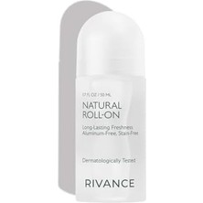 TeknoKapsül RIVANCE%100 Doğal Roll-On Deodorant Ter Kokusu Önleyici Bitkisel Içerikli Alüminyum Içermez 50 ml