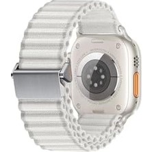 TeknoKapsül - 44MM Kordon Kilit Dizayn Naylon Kumaş Hasır Kordon 123