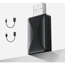 TeknoKapsül 2 In 1 Kablosuz Adaptörü, Tak Çalıştır Link Kararlı Hızlı Bağlantı, Fabrika Kablolu Dönüştürme K