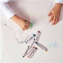 TeknoKapsül Kahverengi Mala Mum Boya, Çeşitli Renkler - Çok Renkli