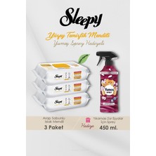 TeknoKapsül 300 Adet Arap Sabunlu Havlu, Sakura Oda Kokusu