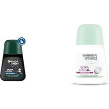 TeknoKapsül Men Ekstra Ferahlık Roll-On Deodorant + Mineral Kuru Roll-On Deodorant
