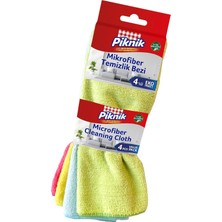TeknoKapsül Piknik Mikrofiber Temizlik Bezi 4'lü