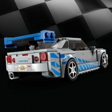 Belle Fusion Mey Ithalat® Speed Champions 2 Fast 2 Furious Nissan Skyline Gt-R (R34) 76917