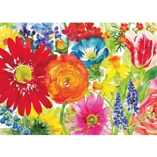 TeknoKapsül 1000P Puzzle Çiçekler, Yapboz