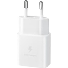 TeknoKapsül 15 Watt USB Type-C Hızlı Şarj Adaptörü, Şarj Cihazı, Beyaz