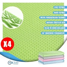 TeknoKapsül Cleaning | Mikrofiber Süper Sihirli Bez, Kurulama Bezi, Iz Bırakmayan Bez, Mutfak, Banyo | 40X40CM