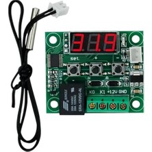 TeknoKapsül W1209 Termostat, W1209 Dijital Termostad, Kuluçka Termostatı, W1209 Sıcaklık Ölçer