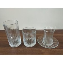 TeknoKapsül Su Bardağı Meşrubat Bardak Çay Takımı 24 Parça 1657275036481