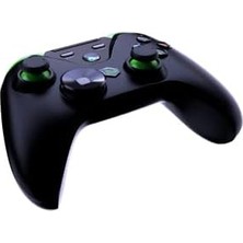 TeknoKapsül Pusat Clutch Titreşim Geri Bildirimli Çift Mod Kablosuz (Bluetooth 2.4 Ghz) Gamepad - Siyah