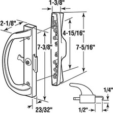 TeknoKapsül Ürünler C 1263 Kelepçe Tip Kapı Motoru, Kısılma, Beyaz