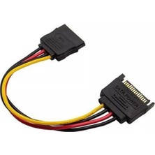 TeknoKapsül Sata Power Uzatma Kablosu 15 Pin Dişi Erkek Sata Power Uzatma Kablosu 30 cm