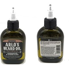 TeknoKapsül Arlo's Pro-Growth Sandal Ağacı Deri Kokulu Sakal Yağı 75ML