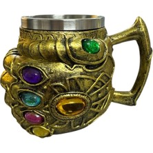 TeknoKapsül Avengers War Thanos Gauntlet Eldiven Çelik Kupa
