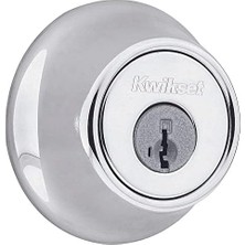 TeknoKapsül Smartkey Re-Key Güvenliğine Sahip 660 Geleneksel Sürgü, Parlak Krom