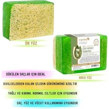 TeknoKapsül Doğal Kabak Lifli Çay Ağacı Sabunu 120 gr x 3 Adet Tüm Cilt Tipleri Için Sivilce Siyah Nokta Kar