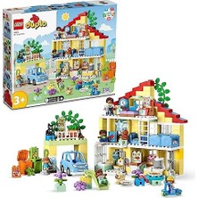 TeknoKapsül ® Kasabası 3’ü 1 Arada Aile Evi 10994 Oyuncak Yapım Seti (218 Parça)