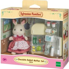 Kaia Life 5014 Sylvanian Families, Çikolata Kulaklı Tavşan Anne ve Buzdolabı, +3 Yaş