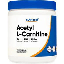 Nutricost Acety L-Carnitine 250 gr -250 Servis