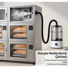 AyrStore Buğz Kuluçka Makinesi Nem Cihazı 4 Litre Ultrasonik Nemlendirici Otomatik Nem Kontrol Sistemi Civ