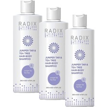 TeknoKapsül Ardıç Katranlı Şampuan 200 ml (3 Paketi)