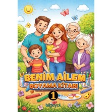 Benim Ailem Boyama Kitabı - 1
