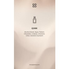 TeknoKapsül Gogo Aqua Kolonya 250ML Cam Şişe