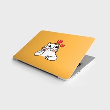 TeknoKapsül Laptop Bilgisayar Notebook Pc Kaplama Etiketi Kalpler