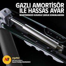TeknoKapsül Ergoflex Nb F160 Ergonomic 17-32" Çift Kol Profosyonel Monitör Standı 2026 Versiyon