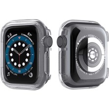TeknoKapsül - 42MM Silikon Renkli Kasa Koruyucu 03 - Siyah