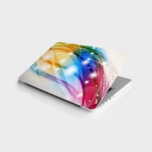 TeknoKapsül Laptop Bilgisayar Notebook Pc Kaplama Etiketi Renkli Desen