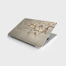 TeknoKapsül Laptop Bilgisayar Notebook Pc Kaplama Etiketi Kuşlar Ağaç