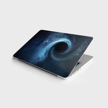 TeknoKapsül Laptop Bilgisayar Notebook Pc Kaplama Etiketi Karadelik Uzay