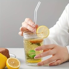 TeknoKapsül Cam Pipet Set Bükülebilir, Temizleme Fırçalı Çevre Dostu, Tekrar Kullanılabilir, Dayanıklı Cam Smoo
