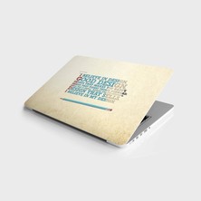 TeknoKapsül Laptop Notebook Pc Kaplama Etiketi Tasarıma Inan